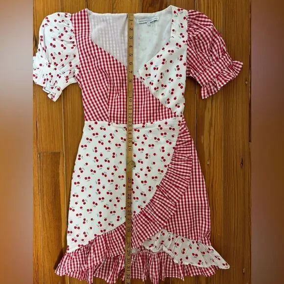 English Factory Cherry Print Dress - Picture 7 of 10